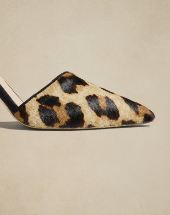Valais Haircalf Leather Heel